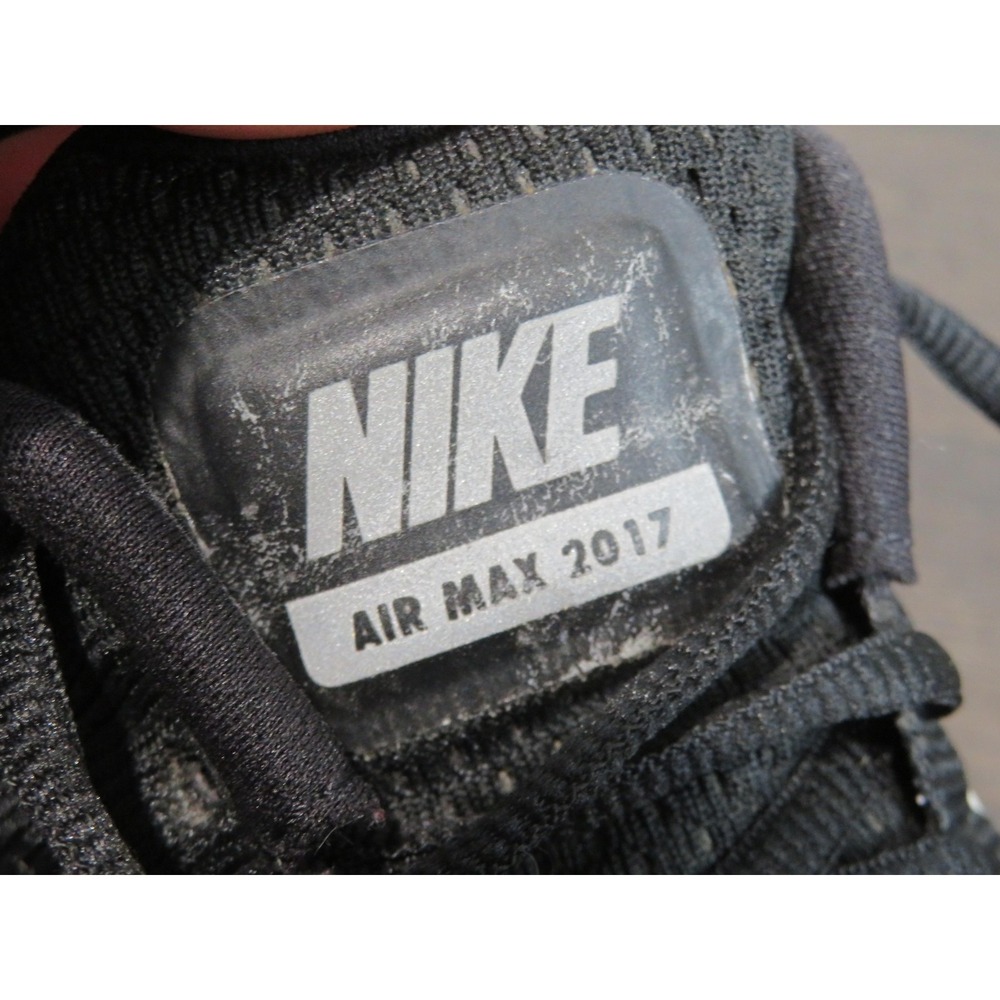 Nike Air Max 2017 Shoes Womens 9.5 Black Running Sneakers 849560-001 Road Gym - Picture 11 of 11